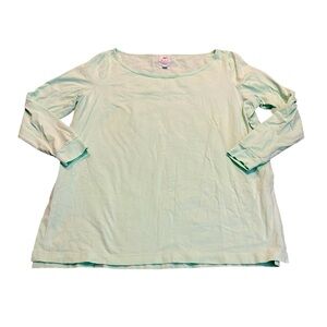 MONICA & ANDY mint green lounge top